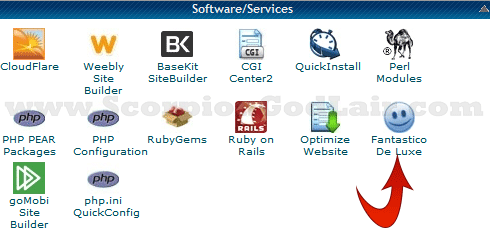 WordPress Installation with Fantastico De Luxe cPanel Software